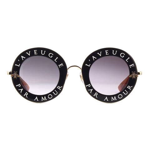 gucci lamour rend aveugle|Gucci's sunglasses L'Aveugle par Amour .